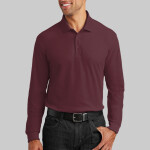 Long Sleeve Core Classic Pique Polo