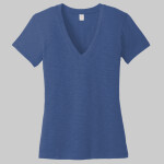 Alternative Weathered Slub So Low V Neck Tee