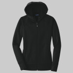 Ladies Rival Tech Fleece Full Zip Hooded Jacket