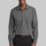 Slim Fit Nailhead Non Iron Shirt