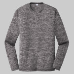 PosiCharge ® Long Sleeve Electric Heather Tee